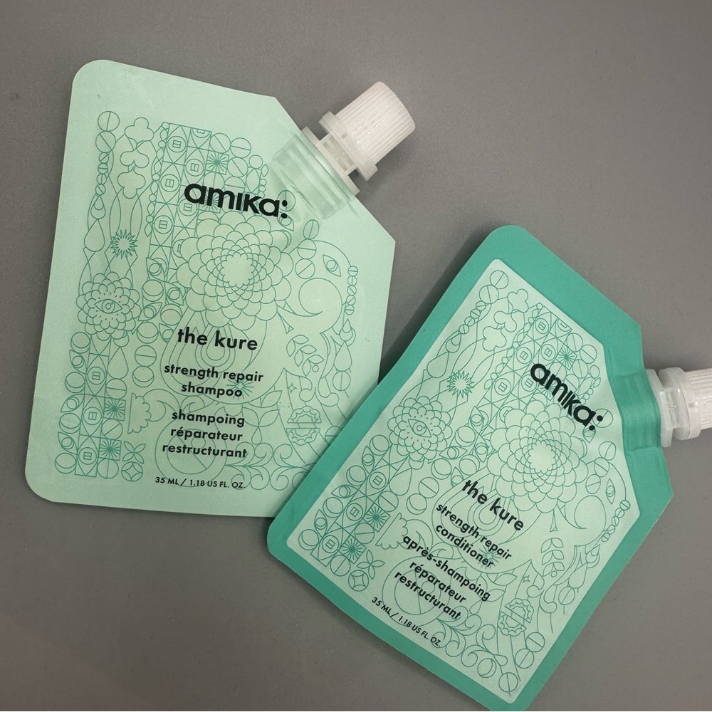 Amika “The Kure” Hair Repair Duo + Korres Pomegranate Resurfacing Mask - Picture 2 of 3